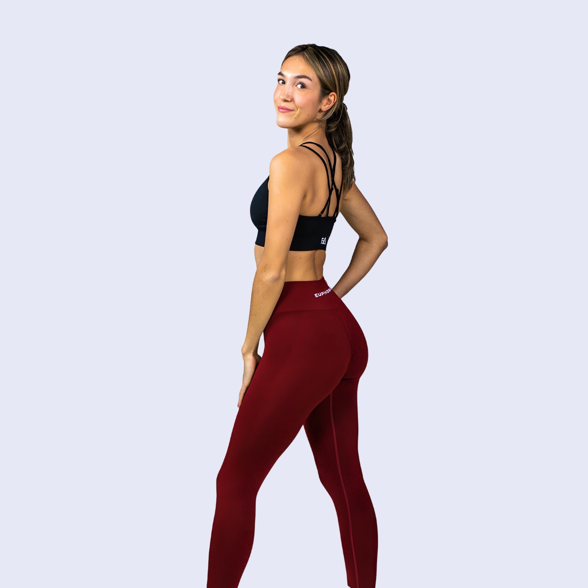 Legging Bordeaux Red