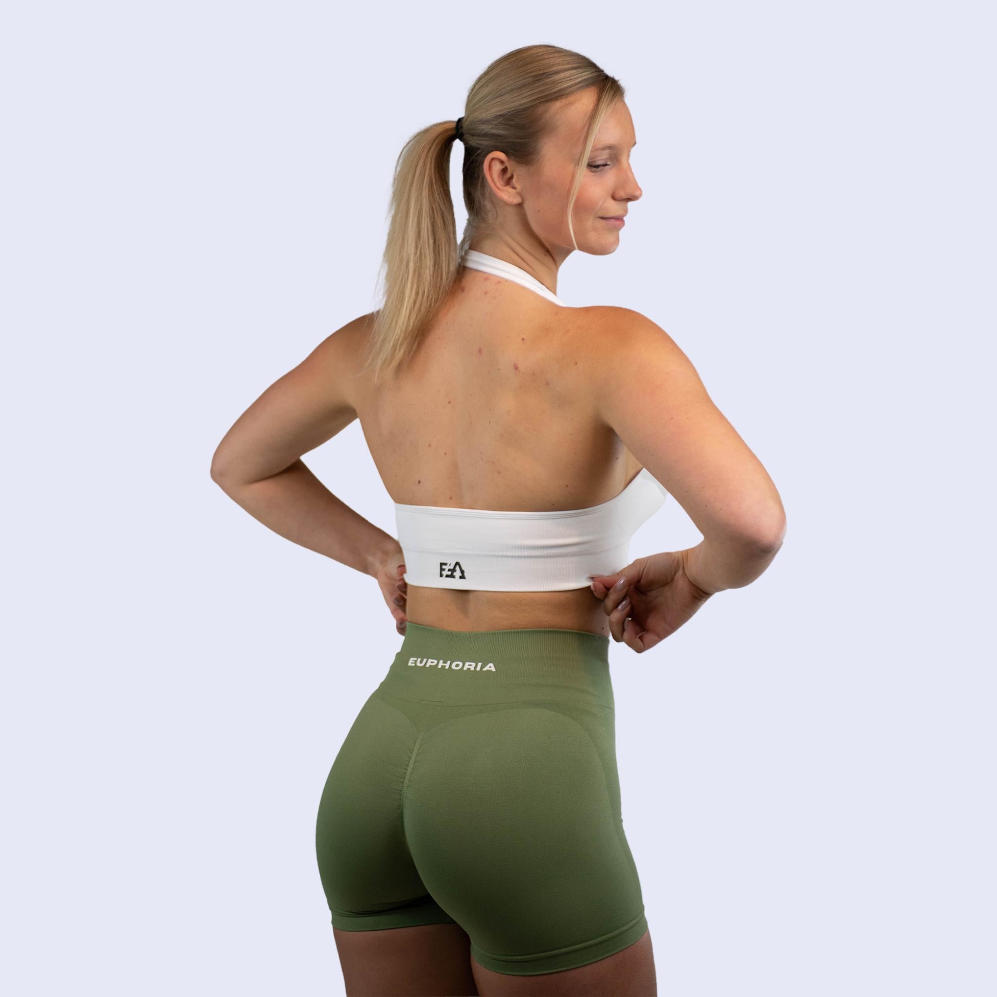 Halter bra white