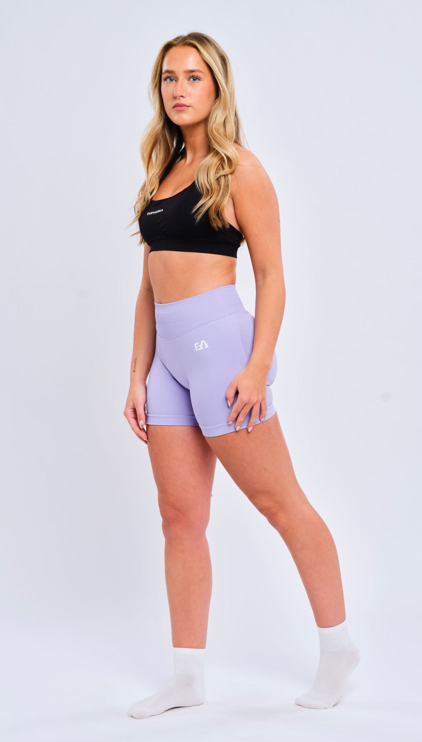 Short Pastel Violet