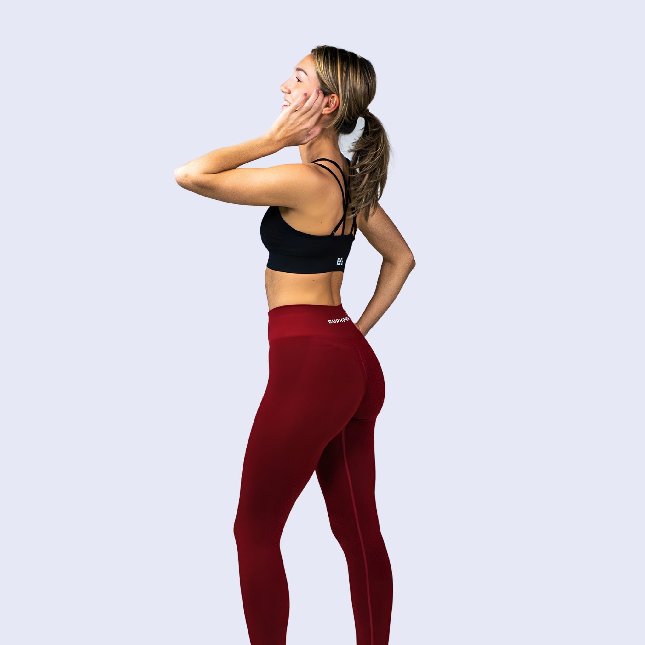 Legging Bordeaux Red