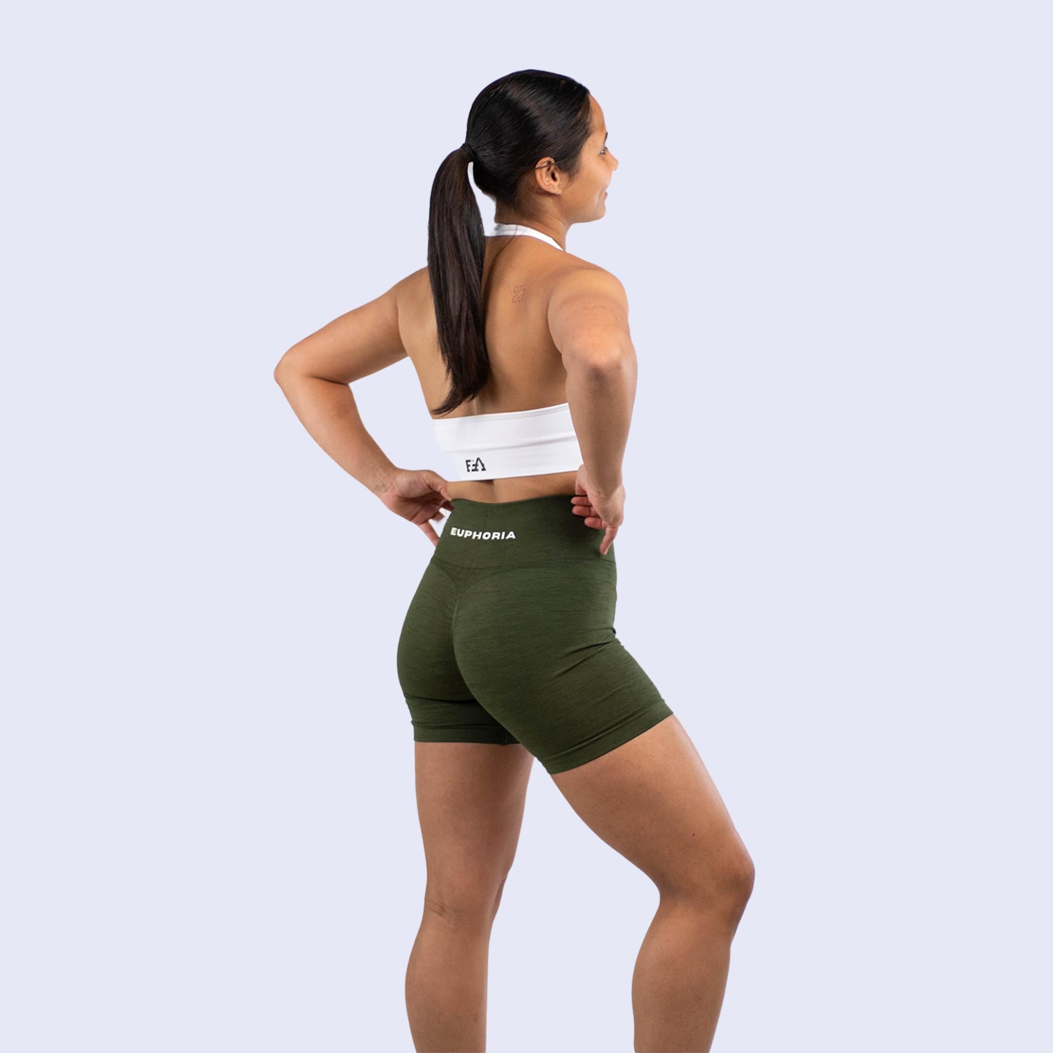 Short dark green