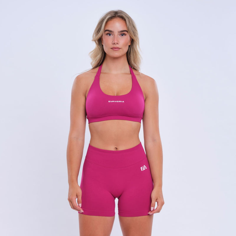 Halter Bra Berry