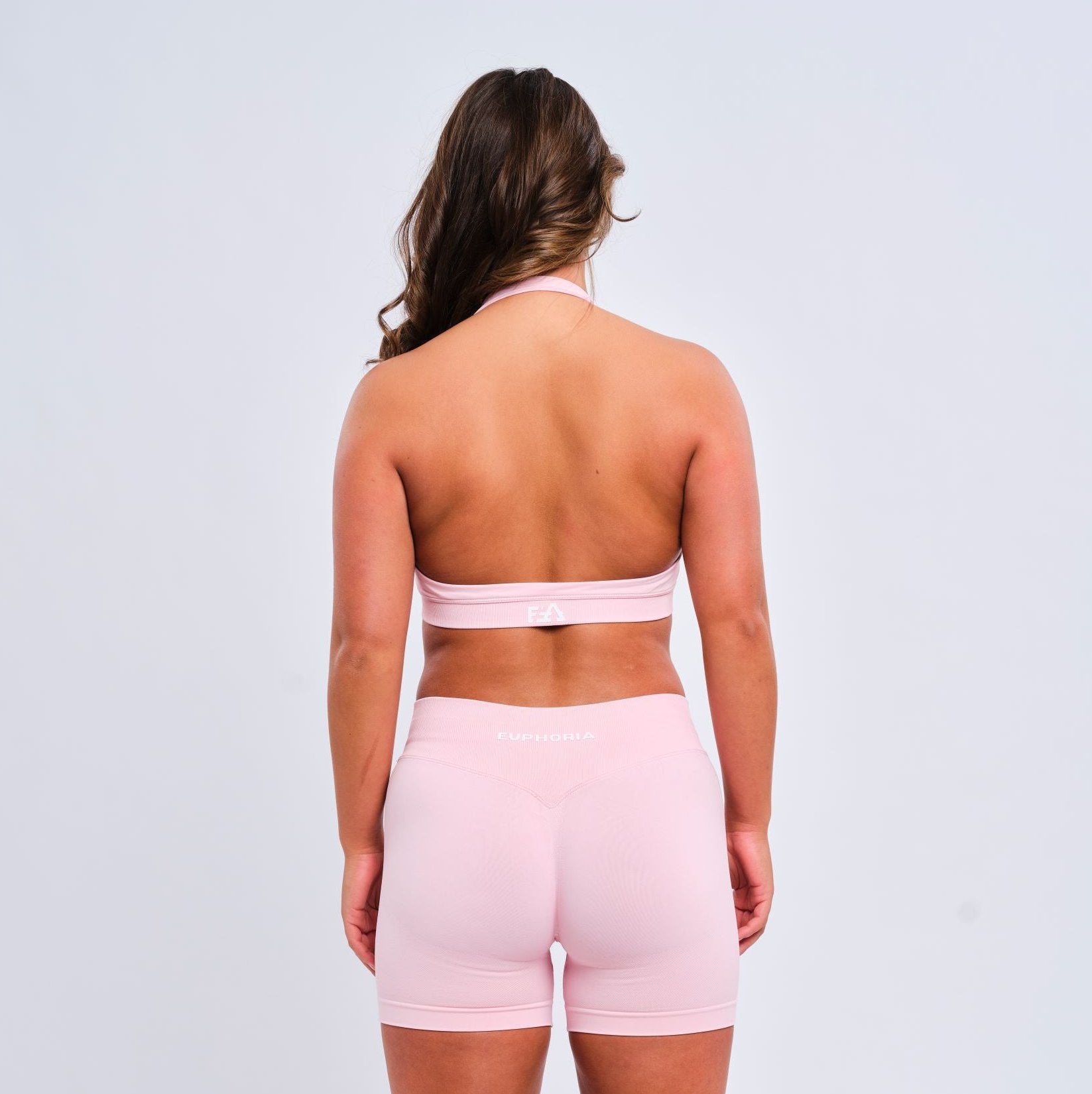 Halter Bra Pastel Pink