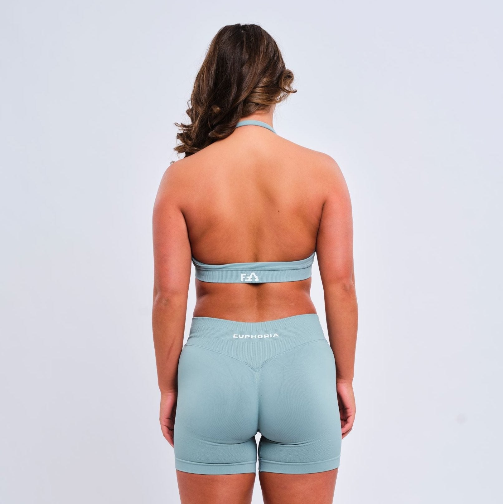 Halter Bra Jade Green
