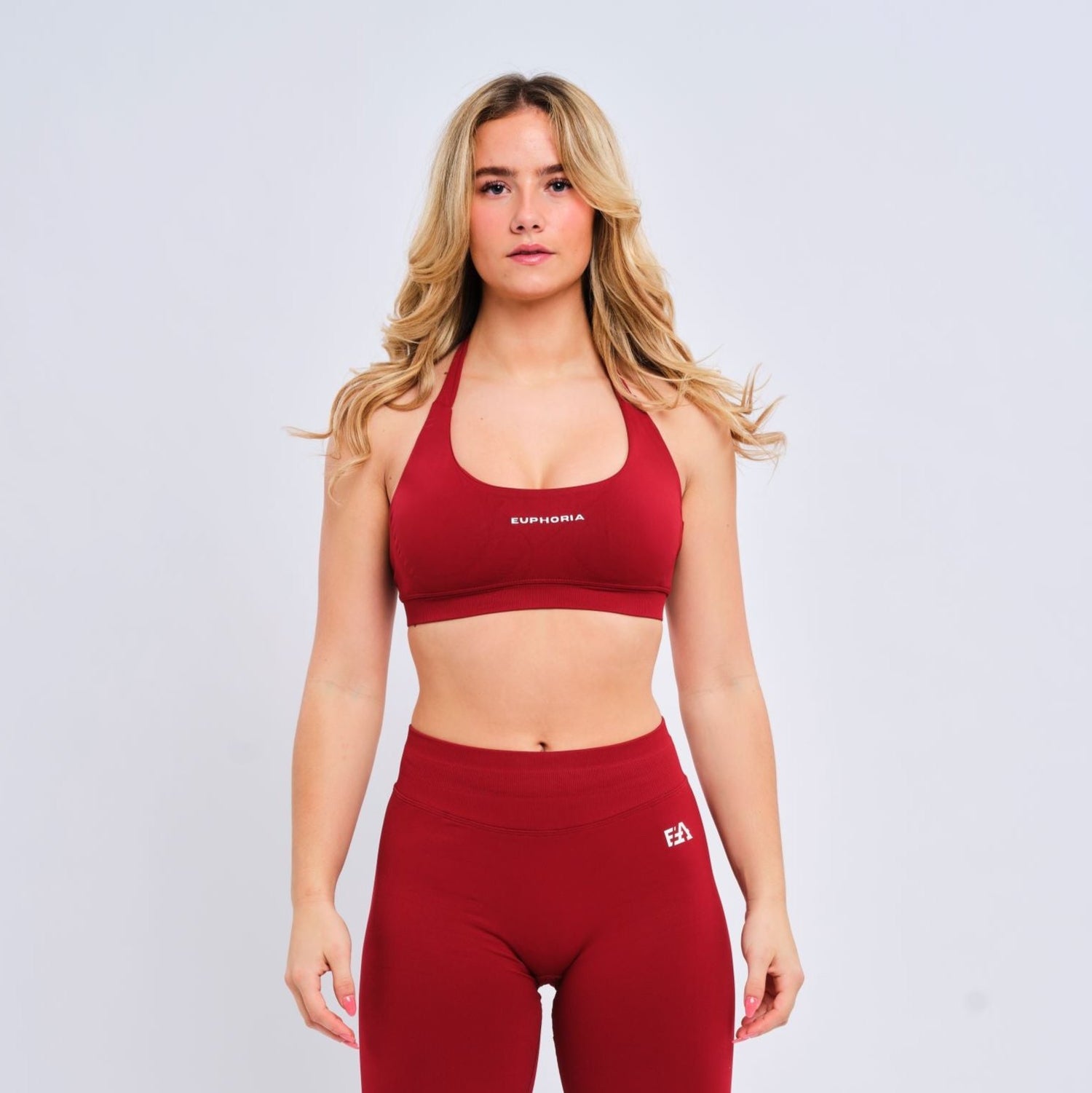 Halter Bra Cherry