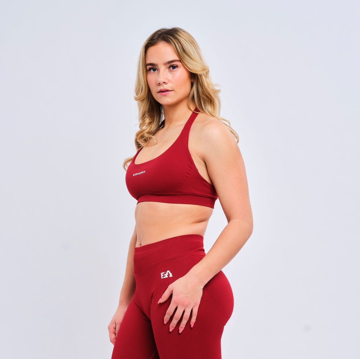 Halter Bra Cherry