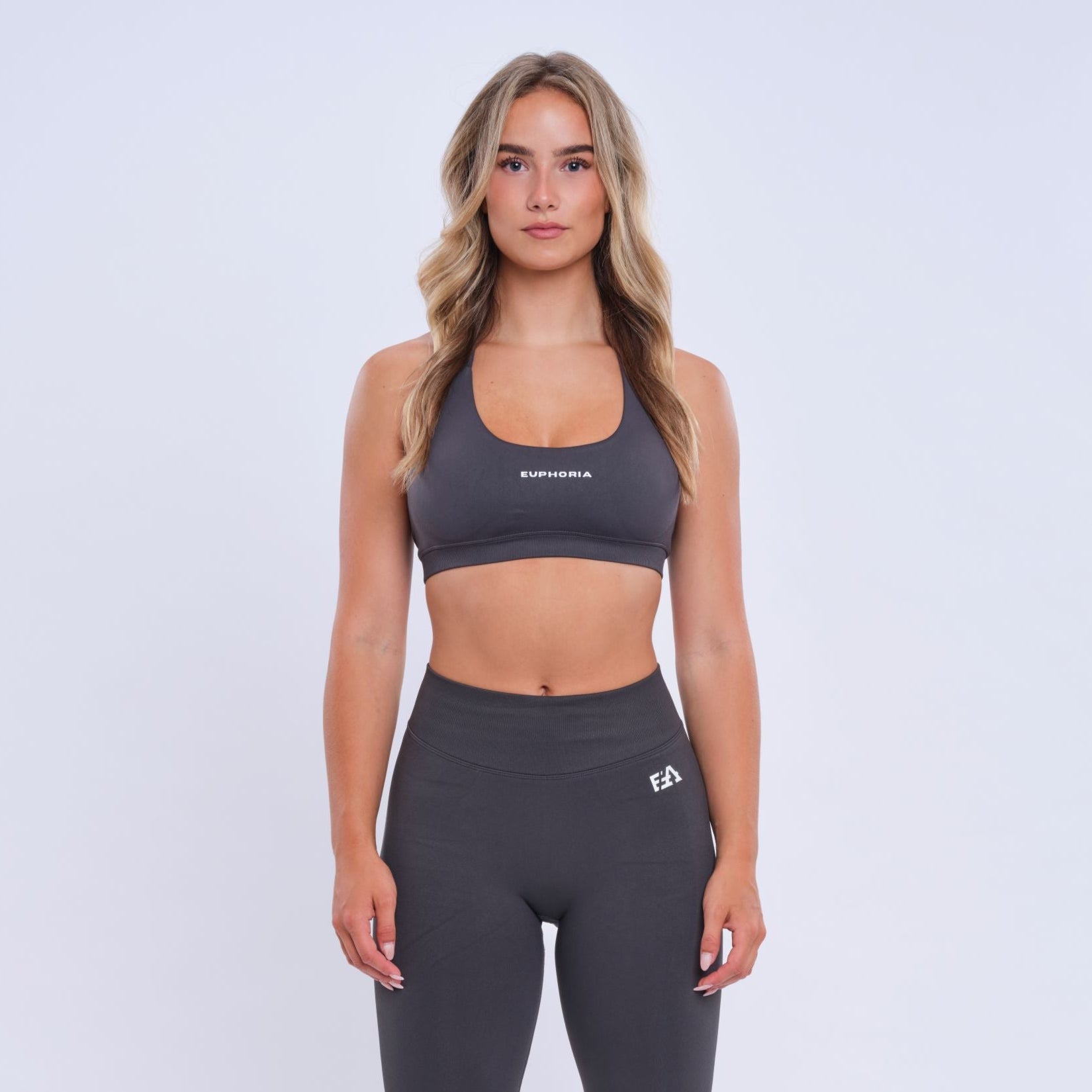 Halter Bra Shark Grey