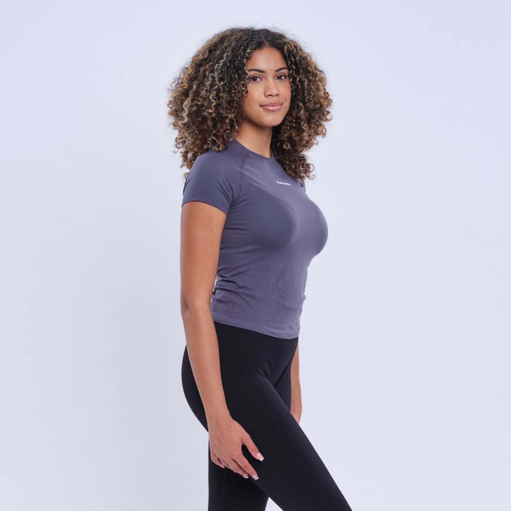 Essential Tee Stone Blue