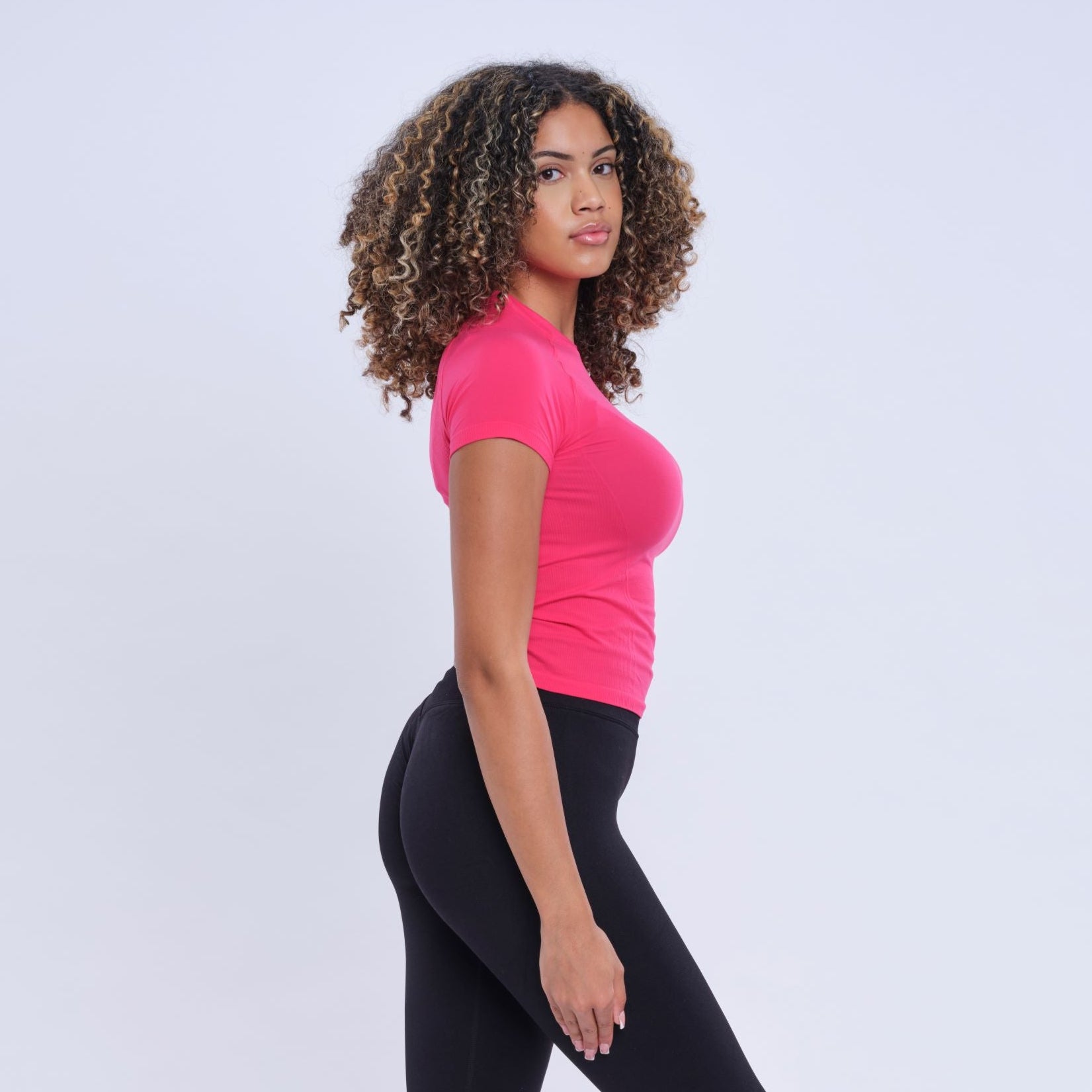 Essential Tee Neon Pink