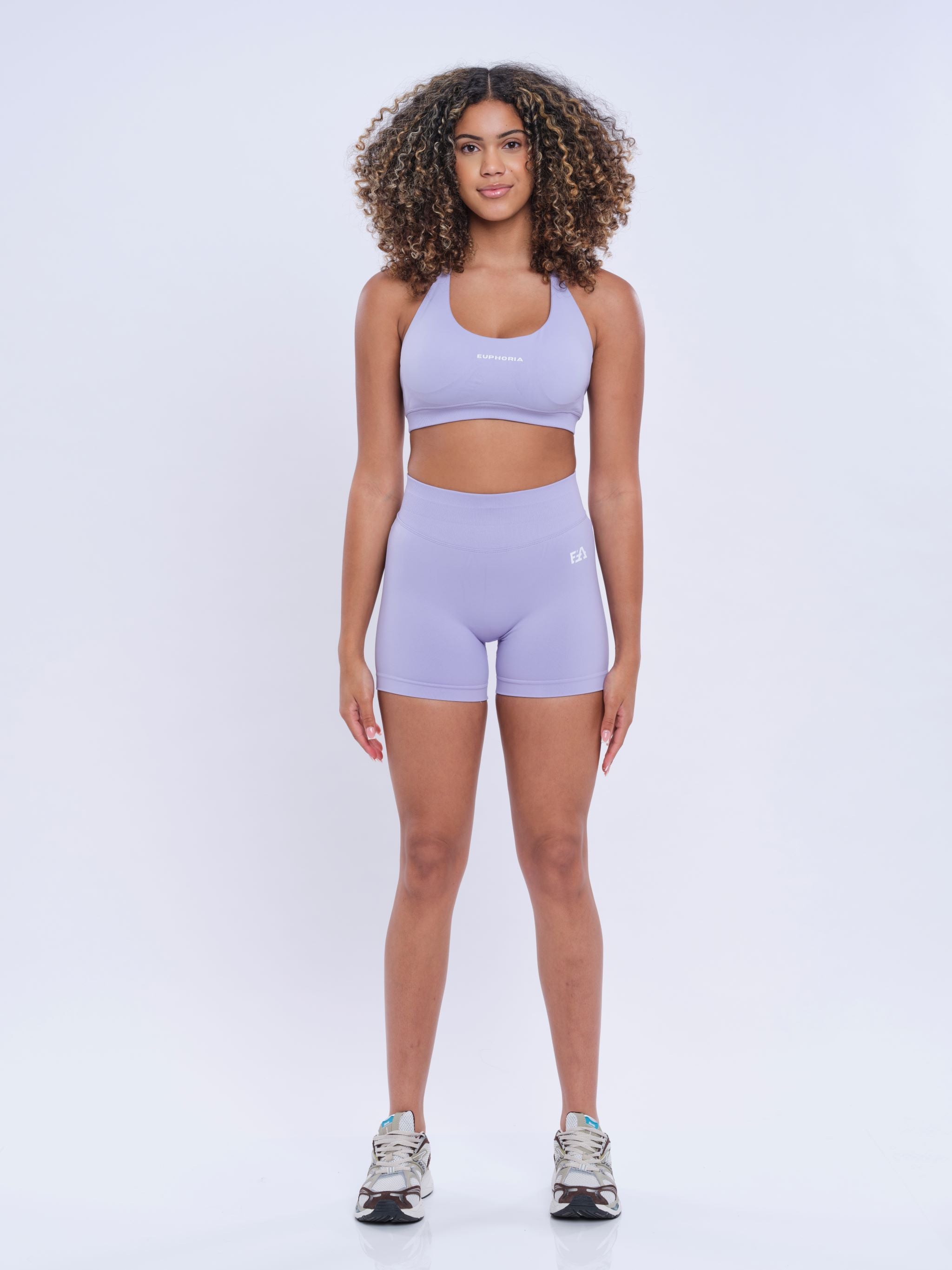 Short Pastel Violet