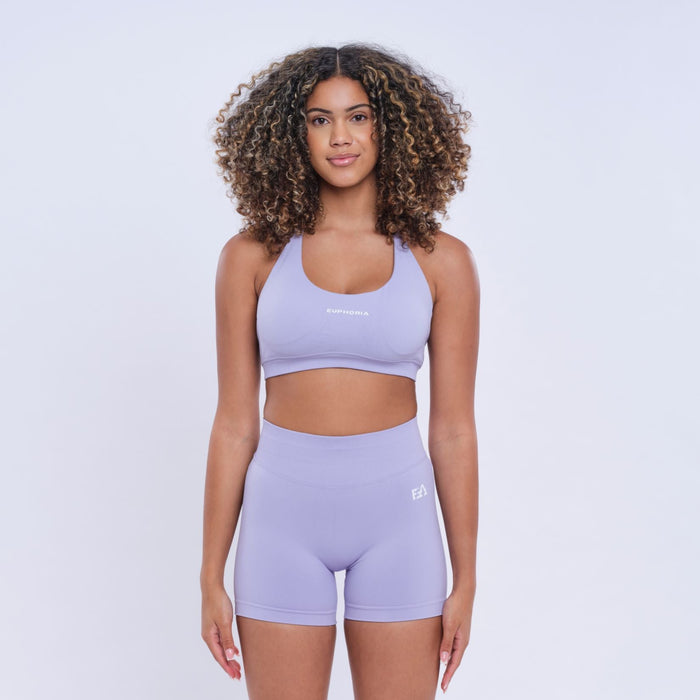Halter Bra Pastel Violet
