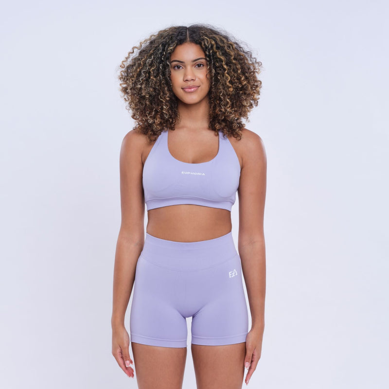 Halter Bra Pastel Violet