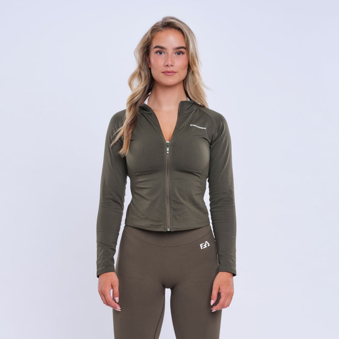 Essential zipper Army Green