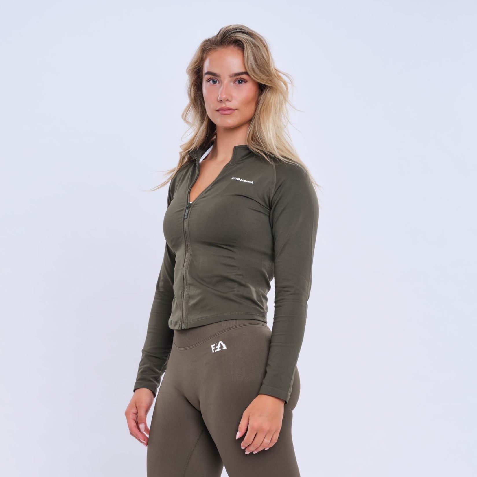 Zipper Army Green