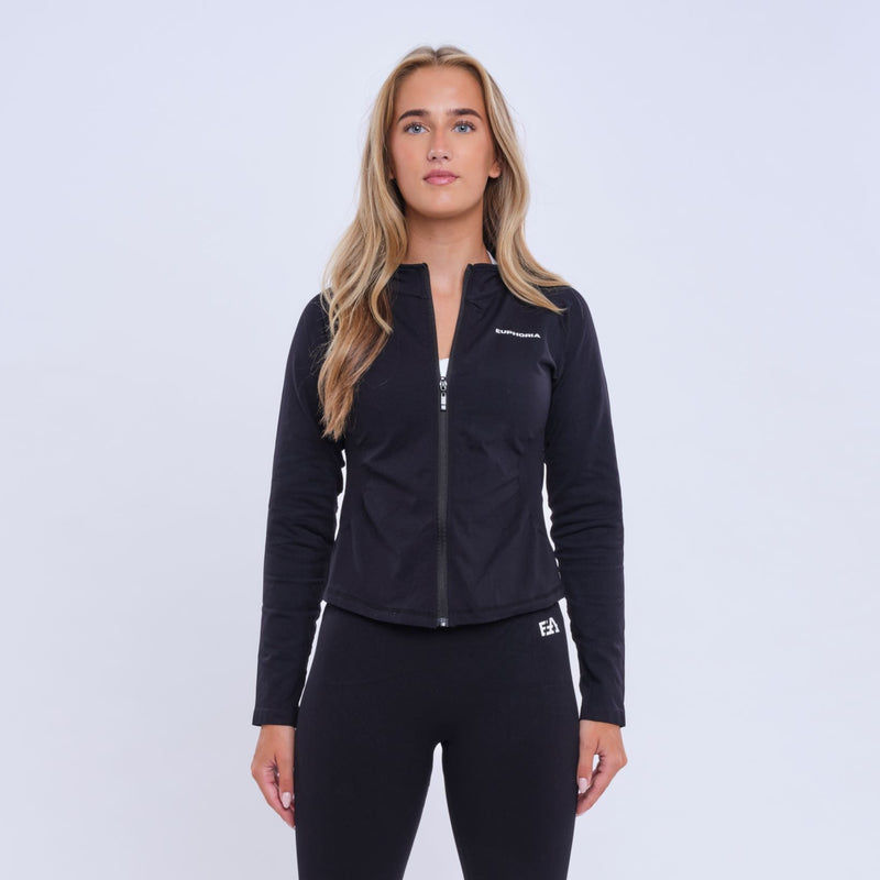 Essential zipper Black